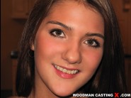 Antonia giepky is sited on a sofa, legs appart and looking at you