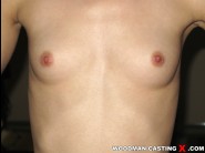 Hannah hartman is sited on a sofa, legs appart and looking at you