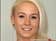 Licky lex is sited on a sofa, legs appart and looking at you