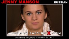 Look at Jenny Manson getting her porn audition. Erotic meeting between Pierre Woodman and Jenny Manson, a  girl. 