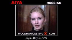 Check out this video of Aiya having an audition. Erotic meeting between Pierre Woodman and Aiya, a  girl. 