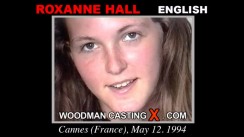 Look at Roxanne Hall getting her porn audition. Erotic meeting between Pierre Woodman and Roxanne Hall, a  girl. 