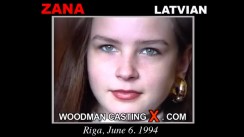 Download Zana casting video files. Pierre Woodman undress Zana, a  girl. 