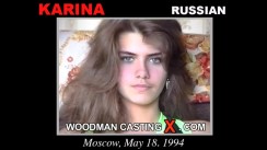Watch Karina first XXX video. Pierre Woodman undress Karina, a  girl. 