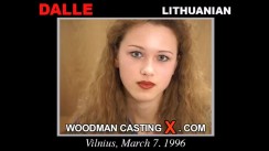 Access Dalle casting in streaming. Pierre Woodman undress Dalle, a  girl. 