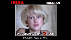 Check out this video of Irina having an audition. Erotic meeting between Pierre Woodman and Irina, a  girl. 