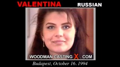 Download Valentina casting video files. Pierre Woodman undress Valentina, a  girl. 