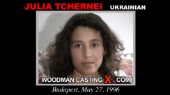 Check out this video of Julia Tchernei having an audition. Erotic meeting between Pierre Woodman and Julia Tchernei, a  girl. 