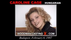 Look at Caroline Cage getting her porn audition. Erotic meeting between Pierre Woodman and Caroline Cage, a  girl. 