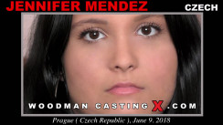 Download Jennifer Mendez casting video files. A  girl, Jennifer Mendez will have sex with Pierre Woodman. 