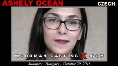 Download Ashely Ocean casting video files. A  girl, Ashely Ocean will have sex with Pierre Woodman. 