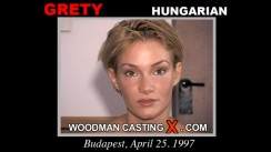 Check out this video of Grety having an audition. Erotic meeting between Pierre Woodman and Grety, a  girl. 