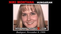 Check out this video of Niki Montana having an audition. Erotic meeting between Pierre Woodman and Niki Montana, a  girl. 