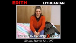 Check out this video of Edith - Added 2009-01-12 having an audition. Erotic meeting between Pierre Woodman and Edith - Added 2009-01-12, a  girl. 