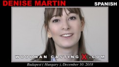 Casting of DENISE MARTIN video