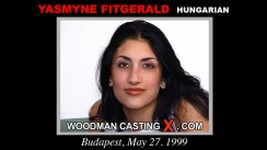 Look at Yasmyne Fitgerald getting her porn audition. Pierre Woodman fuck Yasmyne Fitgerald,  girl, in this video. 