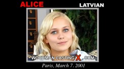 Casting of ALICE video