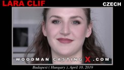 Casting of LARA CLIF video
