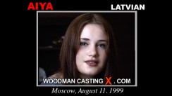 Download Aiya casting video files. Pierre Woodman undress Aiya, a  girl. 