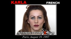 Access Karla casting in streaming. Pierre Woodman undress Karla, a  girl. 