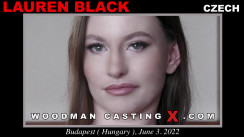 Casting of LAUREN BLACK video