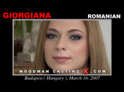 See the audition of Giorgiana