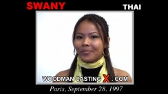 Download Swany casting video files. Pierre Woodman undress Swany, a  girl. 