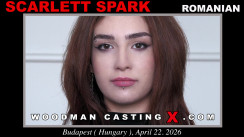 Access Scarlett Spark casting in streaming. A  girl, Scarlett Spark will have sex with Pierre Woodman. 