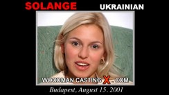 Access Solange casting in streaming. Pierre Woodman undress Solange, a  girl. 