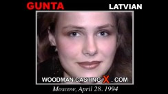 Watch our casting video of Gunta. Erotic meeting between Pierre Woodman and Gunta, a  girl. 