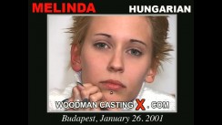 Download Melinda casting video files. Pierre Woodman undress Melinda, a  girl. 