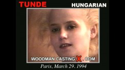 Watch our casting video of Tunde. Erotic meeting between Pierre Woodman and Tunde, a  girl. 