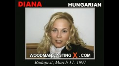 Watch our casting video of Diana. Erotic meeting between Pierre Woodman and Diana, a  girl. 