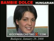 Casting of BAMBIE DOLCE video
