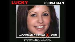 Watch Lucky first XXX video. Pierre Woodman undress Lucky, a  girl. 