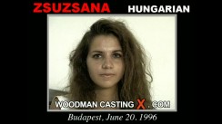 Look at Zsuzsana getting her porn audition. Erotic meeting between Pierre Woodman and Zsuzsana, a  girl. 