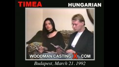 Watch our casting video of Timea And Bob T. Erotic meeting between Pierre Woodman and Timea And Bob T, a  girl. 