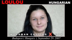 Download Loulou casting video files. Pierre Woodman undress Loulou, a  girl. 