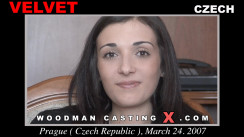 Watch our casting video of Velvet. Erotic meeting between Pierre Woodman and Velvet, a  girl. 