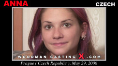 Download Anna casting video files. Pierre Woodman undress Anna, a  girl. 