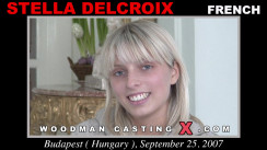 Check out this video of Stella Delcroix having an audition. Erotic meeting between Pierre Woodman and Stella Delcroix, a  girl. 