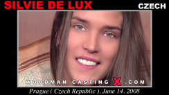 Download Silvie De Lux casting video files. A  girl, Silvie De Lux will have sex with Pierre Woodman. 