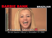 Casting of BARBIE BANK video