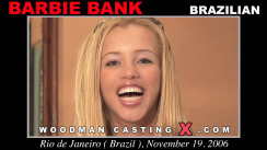 Casting of BARBIE BANK video