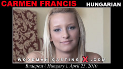 Casting of CARMEN FRANCIS video