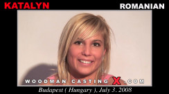 Download Katalyn casting video files. Pierre Woodman undress Katalyn, a  girl. 