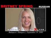 Casting of BRITNEY SPRING video