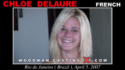 Download Chloe Delaure casting video files. Pierre Woodman undress Chloe Delaure, a  girl. 