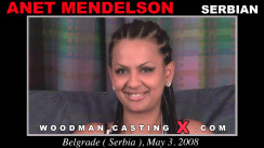 Download Anet Mendelson casting video files. Pierre Woodman undress Anet Mendelson, a  girl. 
