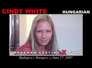 Casting of CINDY WHITE video